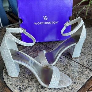Worthington Silver High Heels